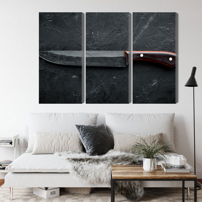 Ljuddämpande tavla - Old kitchen knife