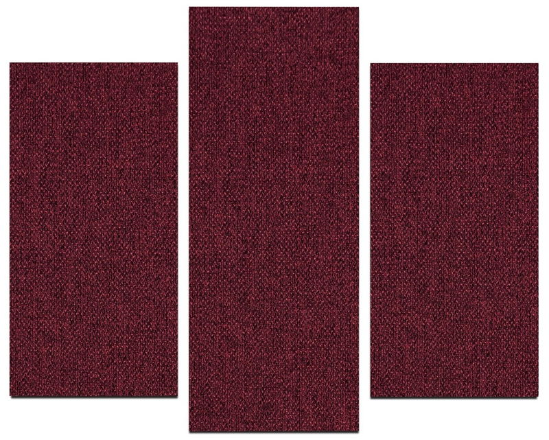 Ljudabsorbent till vägg - Wall 3-parts two Ljudabsorbent till vägg - Wall 3-parts two