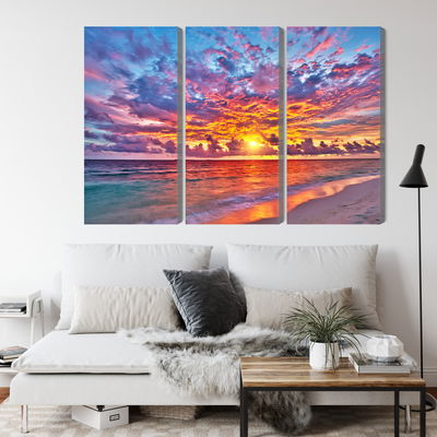 Ljuddämpande tavla - Picturesque sunset