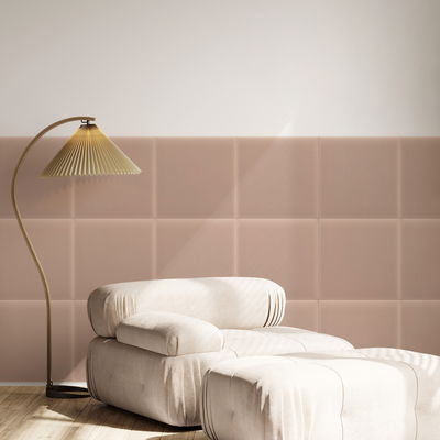 Firkantet lydabsorber - fløjl