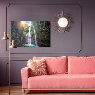 Ljuddämpande tavla - Madakaripura waterfall