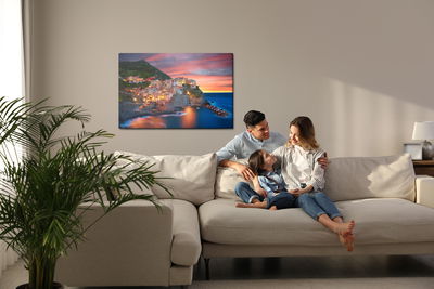 Ljuddämpande tavla - City of manarola, Italy