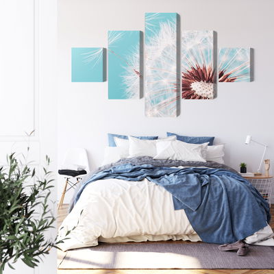 Ljuddämpande tavla - Dandelion flower on a macro