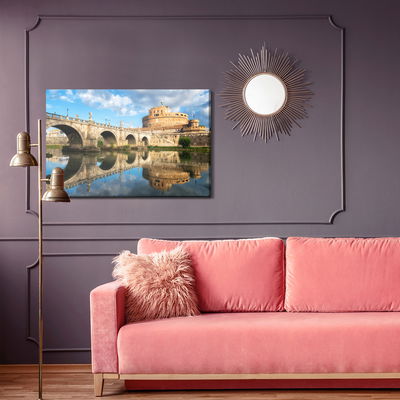 Ljuddämpande tavla - Castle of st. angelo in Rome