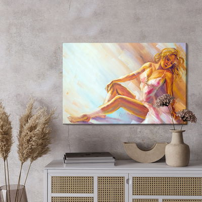 Ljuddämpande tavla - Painted ballerina