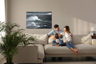 Ljuddämpande tavla - Rough sea