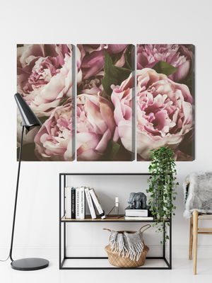 Ljuddämpande tavla - Delicate vintage peony