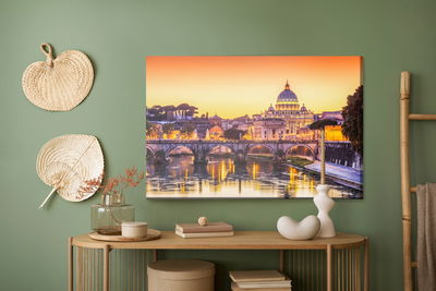 Ljuddämpande tavla - Rome in the evening