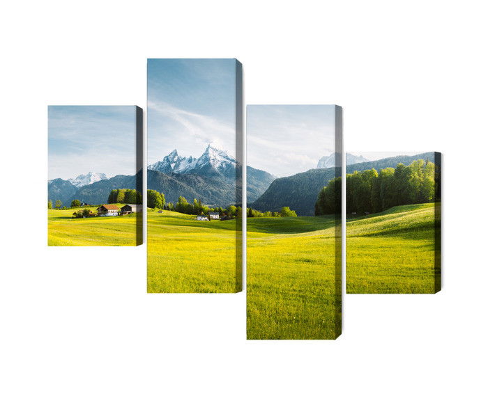 Ljuddämpande tavla - Mountain landscape