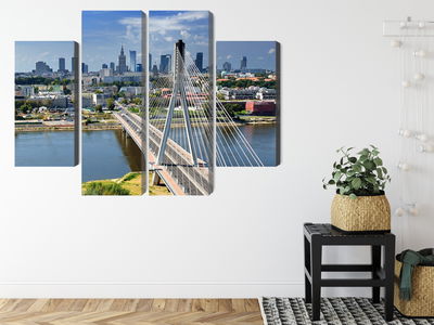 Ljuddämpande tavla - The bridge with the Warsaw