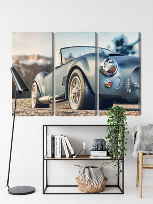 Ljuddämpande tavla - Classic retro car