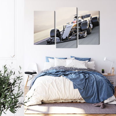 Ljuddämpande tavla - Formula 1 car