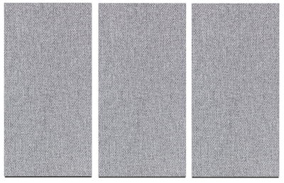 Ljudabsorbent till vägg - Wall 3-parts one stående