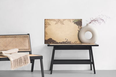 Ljuddämpande tavla - Grains on a jute bag