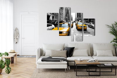 Ljuddämpande tavla - Taxis in New York