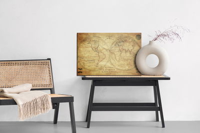 Ljuddämpande tavla - Historical map of the world