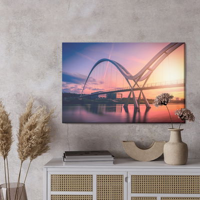 Ljuddämpande tavla - Infinity bridge, Uk