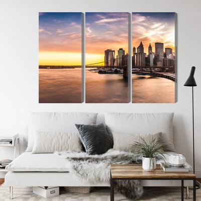 Ljuddämpande tavla - Panorama of the brooklyn