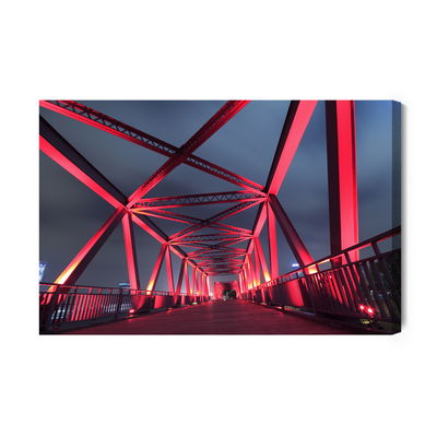 Ljuddämpande tavla - Bridge at night