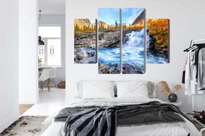 Ljuddämpande tavla - Autumn landscape