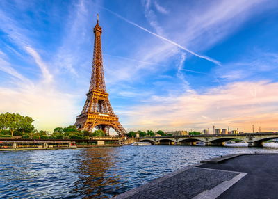 Ljuddämpande tavla - 3d view of the seine