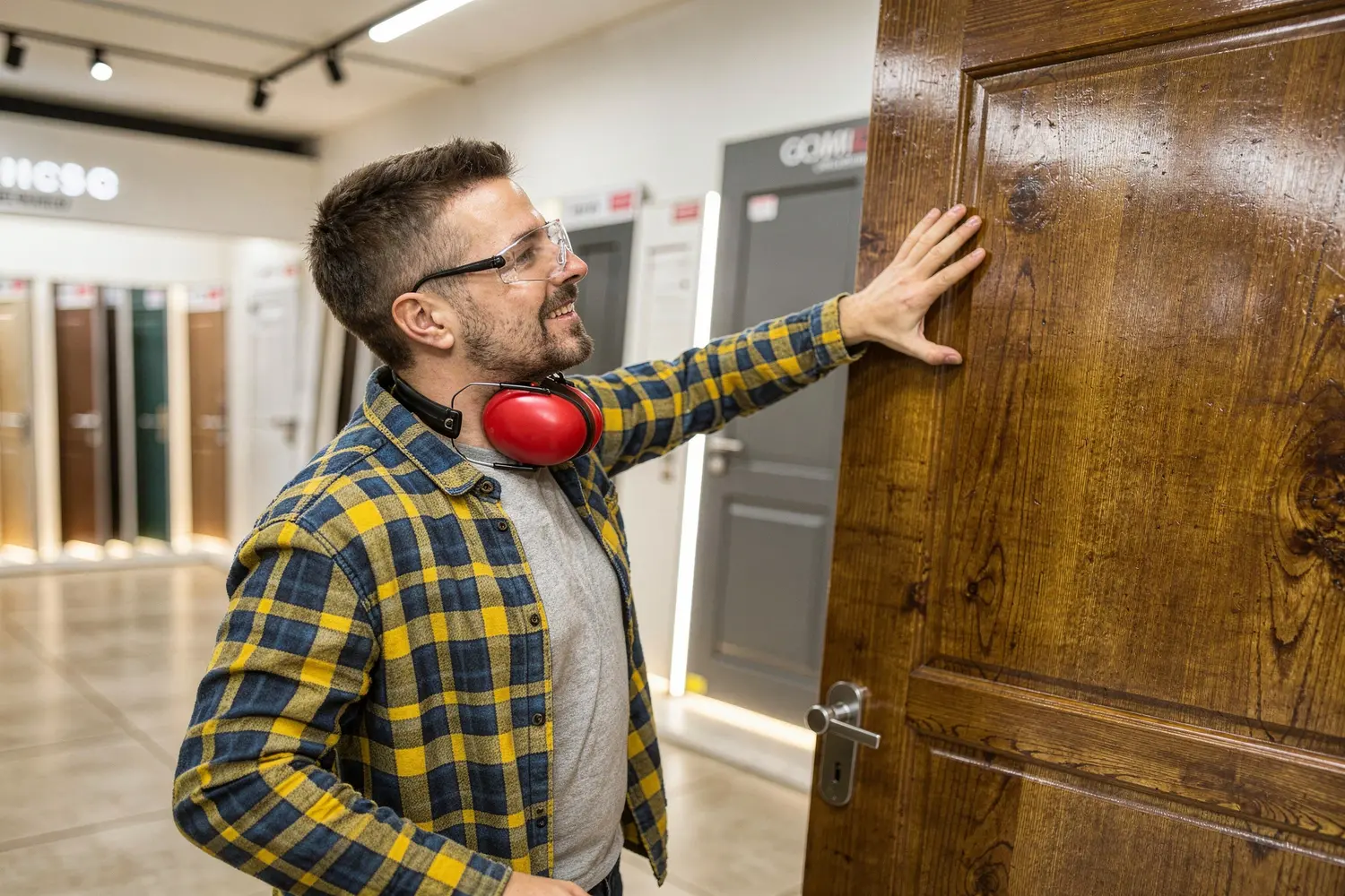 hur man ljuddämpar och tätar en dörr