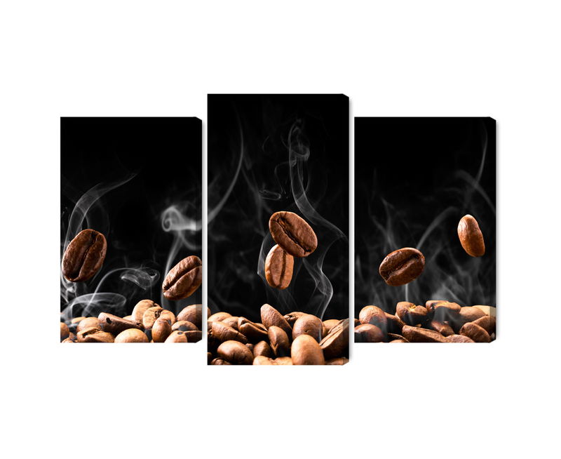 Ljuddämpande tavla - Hot coffee beans