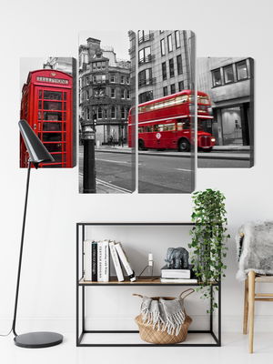 Ljuddämpande tavla - Vintage american car in cuba