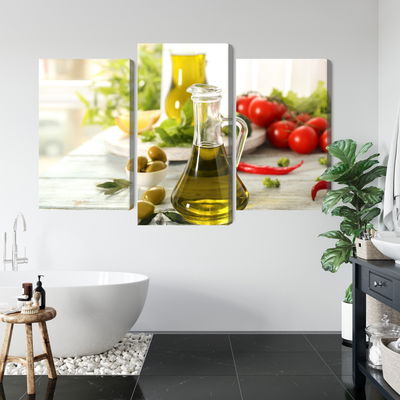 Ljuddämpande tavla - Jug with fresh oil