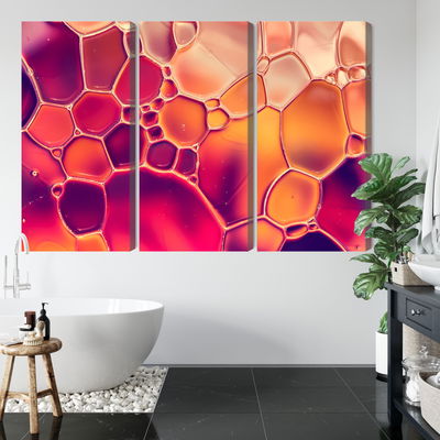 Ljuddämpande tavla - Water drops on a macro scale