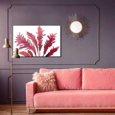 Ljuddämpande tavla - Watercolor leaves