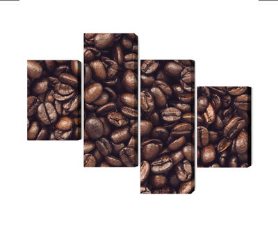 Ljuddämpande tavla - Roasted coffee beans