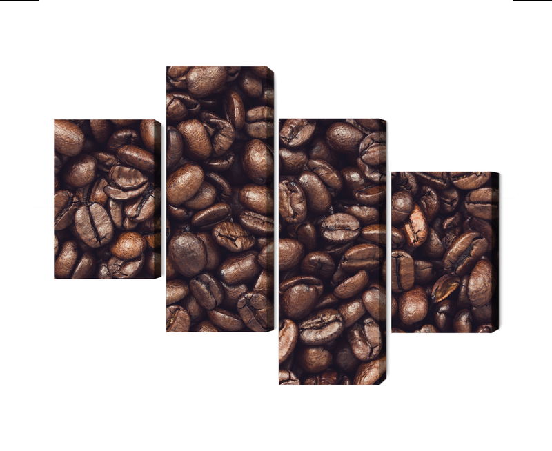 Ljuddämpande tavla - Roasted coffee beans