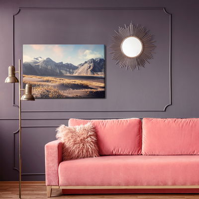 Ljuddämpande tavla - Vestrahorn mountain