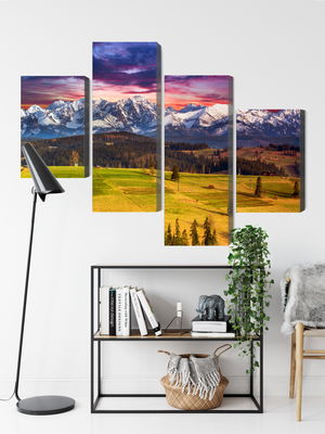 Ljuddämpande tavla - Landscape with the polish