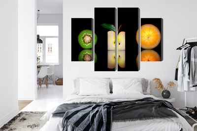 Ljuddämpande tavla - Fruit halves