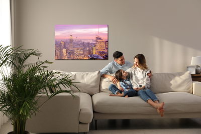 Ljuddämpande tavla - A panorama of New York