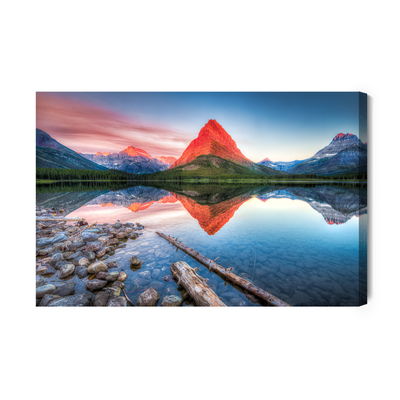 Ljuddämpande tavla - Swiftcurrent lake, Usa