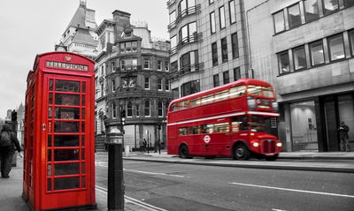 Ljuddämpande tavla - Vintage american car in cuba