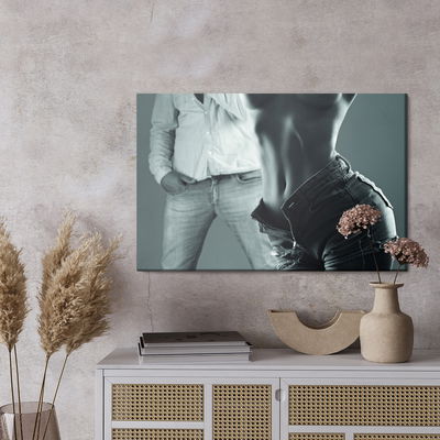 Ljuddämpande tavla - Couple in a sensual pose