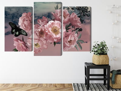 Ljuddämpande tavla - Bouquet of flowers