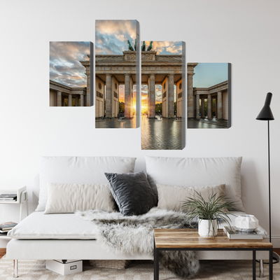 Ljuddämpande tavla - Brandenburg gate in berlin