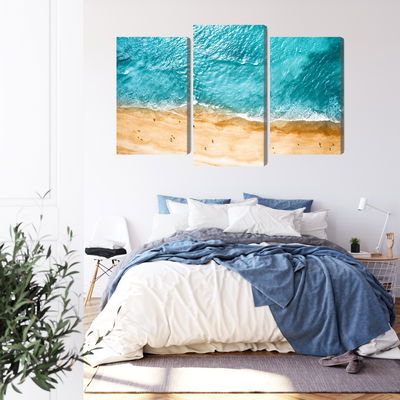 Ljuddämpande tavla - Aerial view of the ocean