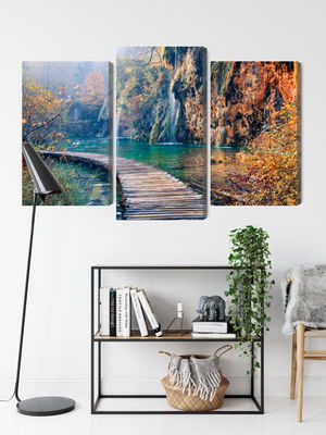 Ljuddämpande tavla - Plitvice lakes national park