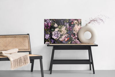 Ljuddämpande tavla - Peony roses in watercolor