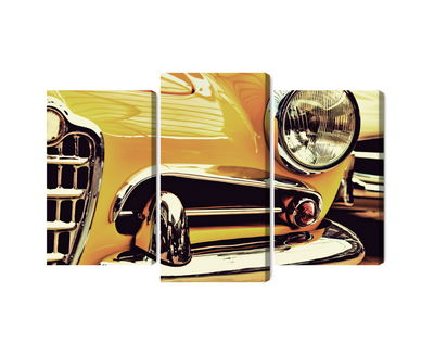 Ljuddämpande tavla - The front of a vintage car
