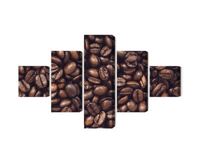 Ljuddämpande tavla - Roasted coffee beans