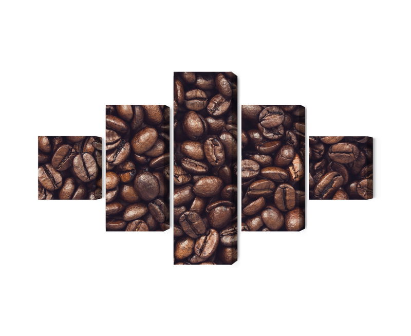 Ljuddämpande tavla - Roasted coffee beans