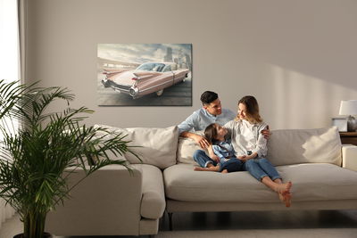 Ljuddämpande tavla - Vintage car