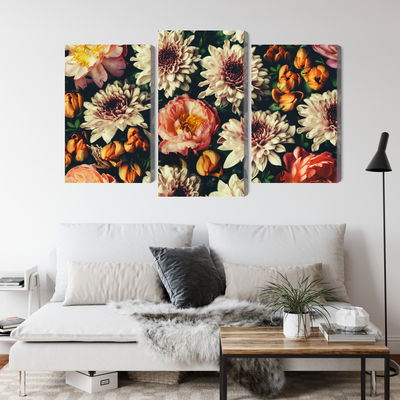 Ljuddämpande tavla - Variety of colorful 3d